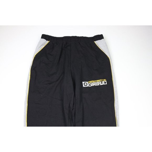 NOS Vintage 90s Marithe Francois Girbaud Mens 3XL Spell Out Sweatpants Joggers - Picture 2 of 10